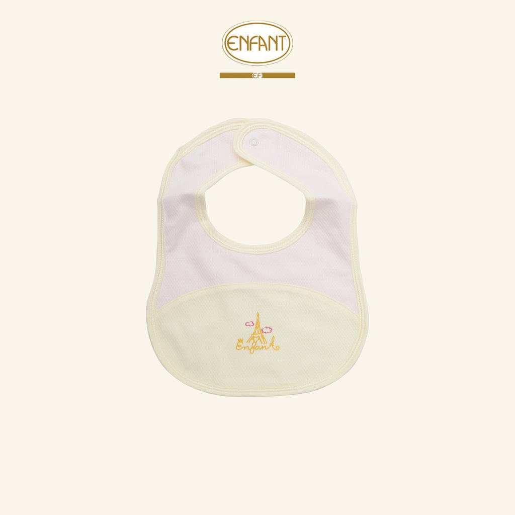 ENFANT ผ้ากันเปื้อน ฟ้า-ชมพู ฟรีไซซ์ น่ารัก EF5ES0