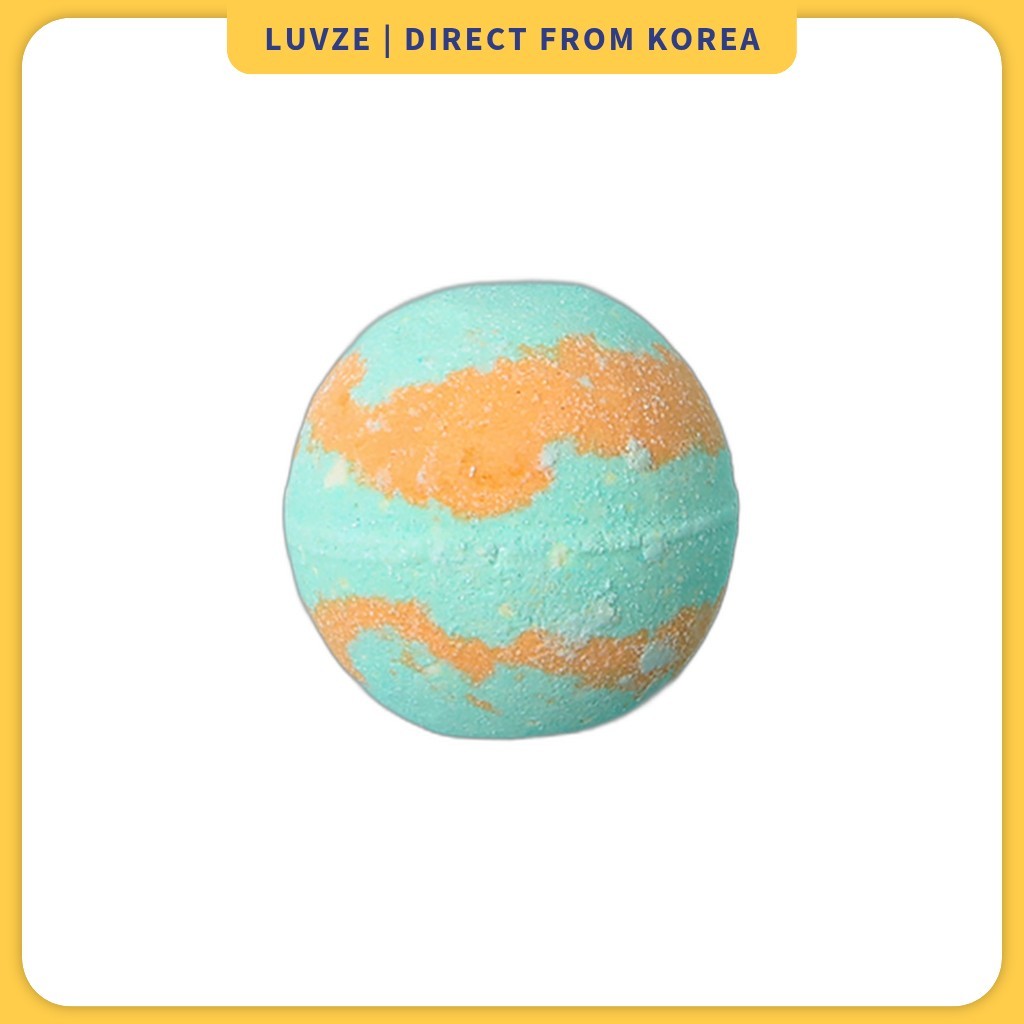[daiso] Bubble Bath Bomb (White Jasmine Mint), 150g, 1pc / Korean Bubble Bath Bomb / Fizzy Relaxatio