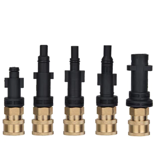 อะแดปเตอร์หัวฉีดโฟม ข้อต่อปืนโฟม เครื่องซักผ้าความดัน 1/4 นิ้ว Quick Release สำหรับรถยนต์ (1ชิ้น)