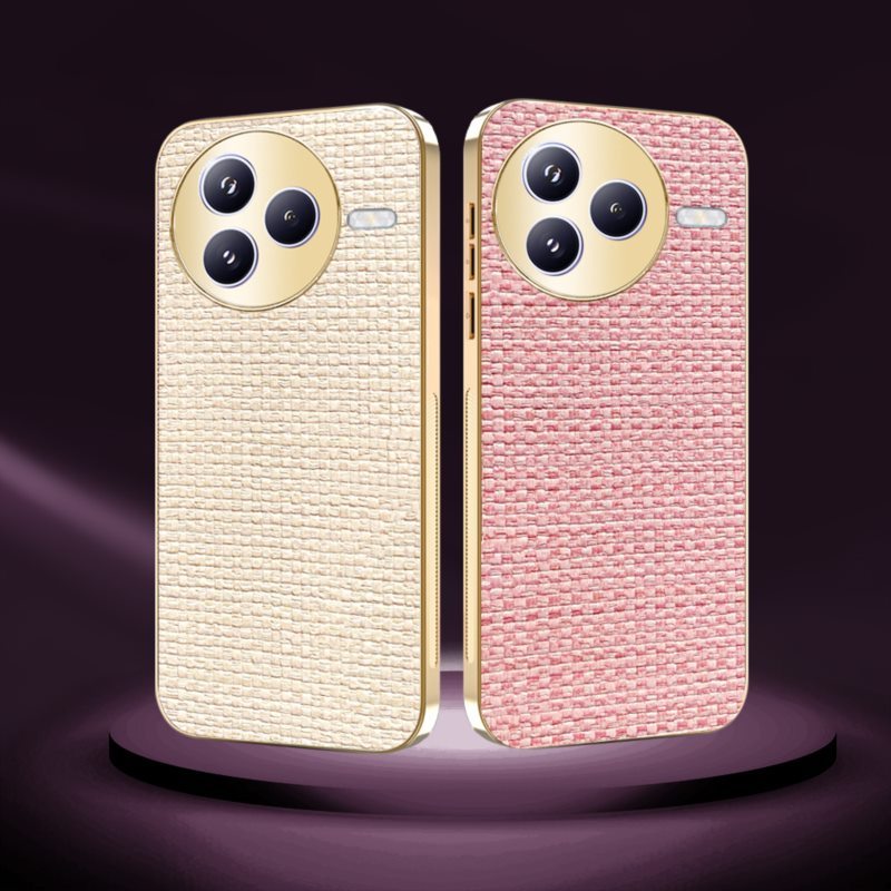 สําหรับ Xiaomi Civi 5 Pro เคสโทรศัพท์ลายทอใหม่ ฝาครอบป้องกันป้องกันการตกหนังคุณภาพสูง