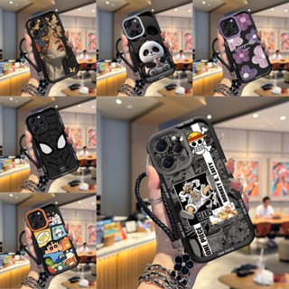 เคสสําหรับ VIVO V70 เคสโทรศัพท์ซิลิโคนอ่อนนุ่มเทรนด์ภาพสีดํา…