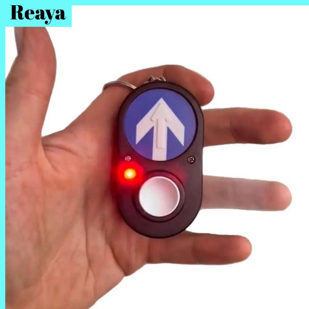 REAYA Sidewalk Traffic Light Button Keychain, Gift Accessory Sound Keychain, Funny Australian Commem