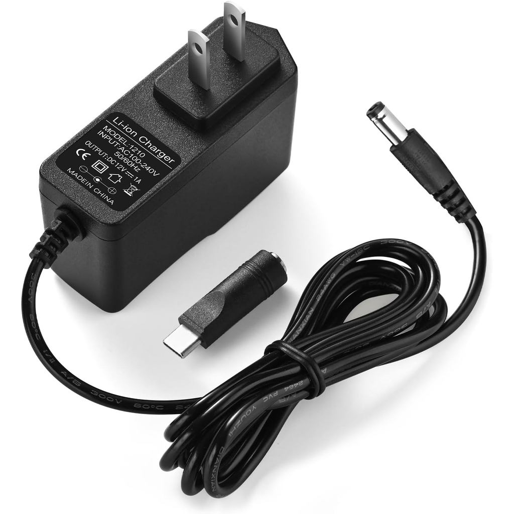 12V Charger AC/DC สายไฟสําหรับ EverStart Maxx Jump Starte แบตเตอรี่ Charger ใช้งานร่วมกับ AVAPOW Eve