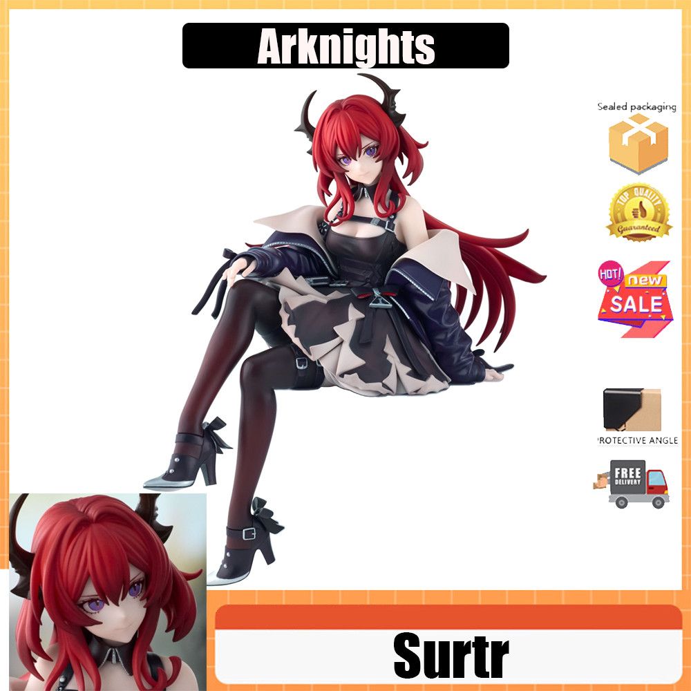 Arknights Surtr Static figure height about 15cm Popular game series Arknights & FuRyu