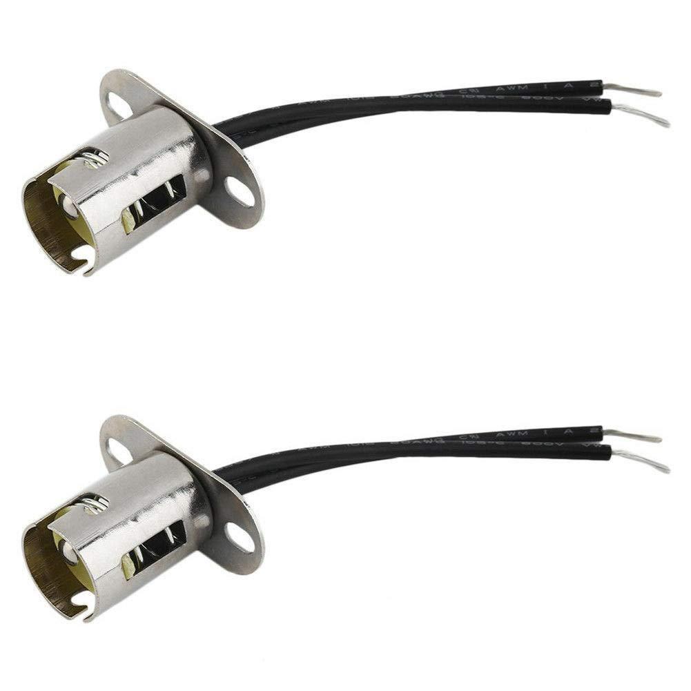 2 ชิ้น BAY15D 1157 หลอดไฟ LED ซ็อกเก็ตพร้อมขั้วต่อสายไฟสําหรับรถยนต์รถบรรทุกอัตโนมัติ