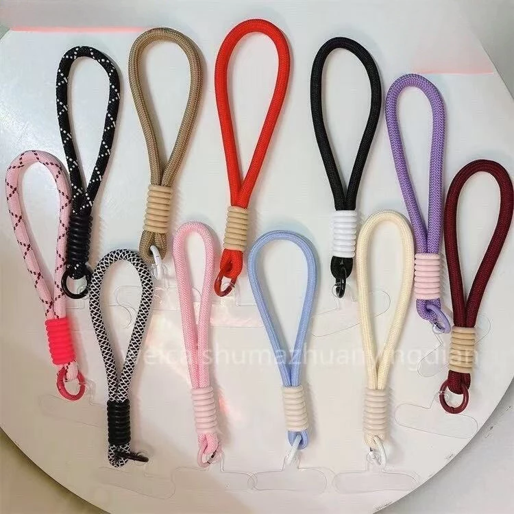 เคสโทรศัพท์มือถือ ป้องกันการสูญหาย ลายการ์ตูนหัวใจน่ารัก แบบพกพา สีสันสดใส แฟชั่นมินิมอล สําหรับทุกรุ่น