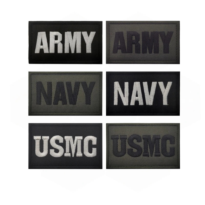 Headband Emblem Hook Patch ขนาด 4.5x7.5 ซม., สติกเกอร์.BADGE และ Appliques สำหรับตกแต่งเสื้อผ้า