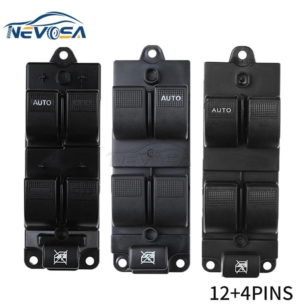 NEVOSA BL4E-66-350A สําหรับ 2003-2012 Mazda 6 ไฟฟ้าหน้าต่าง Master สวิทช์ควบคุม 1112 BJ3D-66-350 BJ2