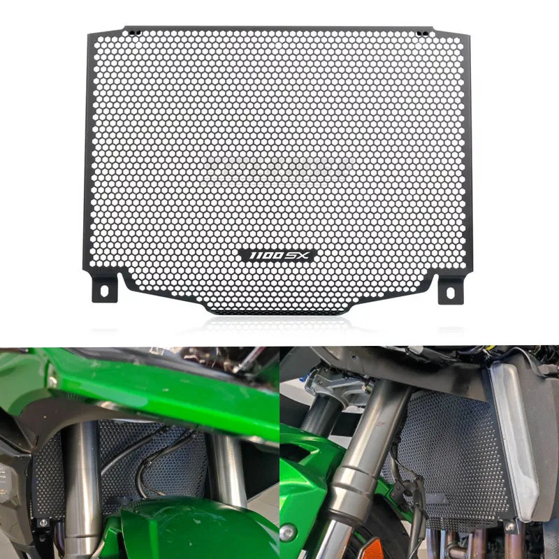 รถจักรยานยนต์หม้อน้ํา Grille Cover Guard ป้องกัน Protetor สําหรับ NINJA1100SX NINJA 1100SX 2025