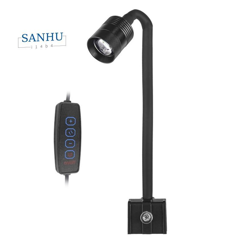 Super Slim LED Aquarium Light Lighting Dim Lights โคมไฟแบบหนีบกันน้ําสําหรับถังปลาไม่มีซูมตัวแปร