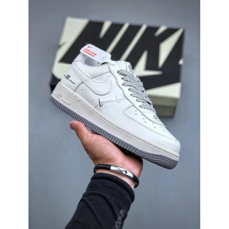 Nike Nike Air Force 1 Low ' 07 "NIKE" Three Hook Series Beige Gypsophila Classic Air Force No. 1 Low