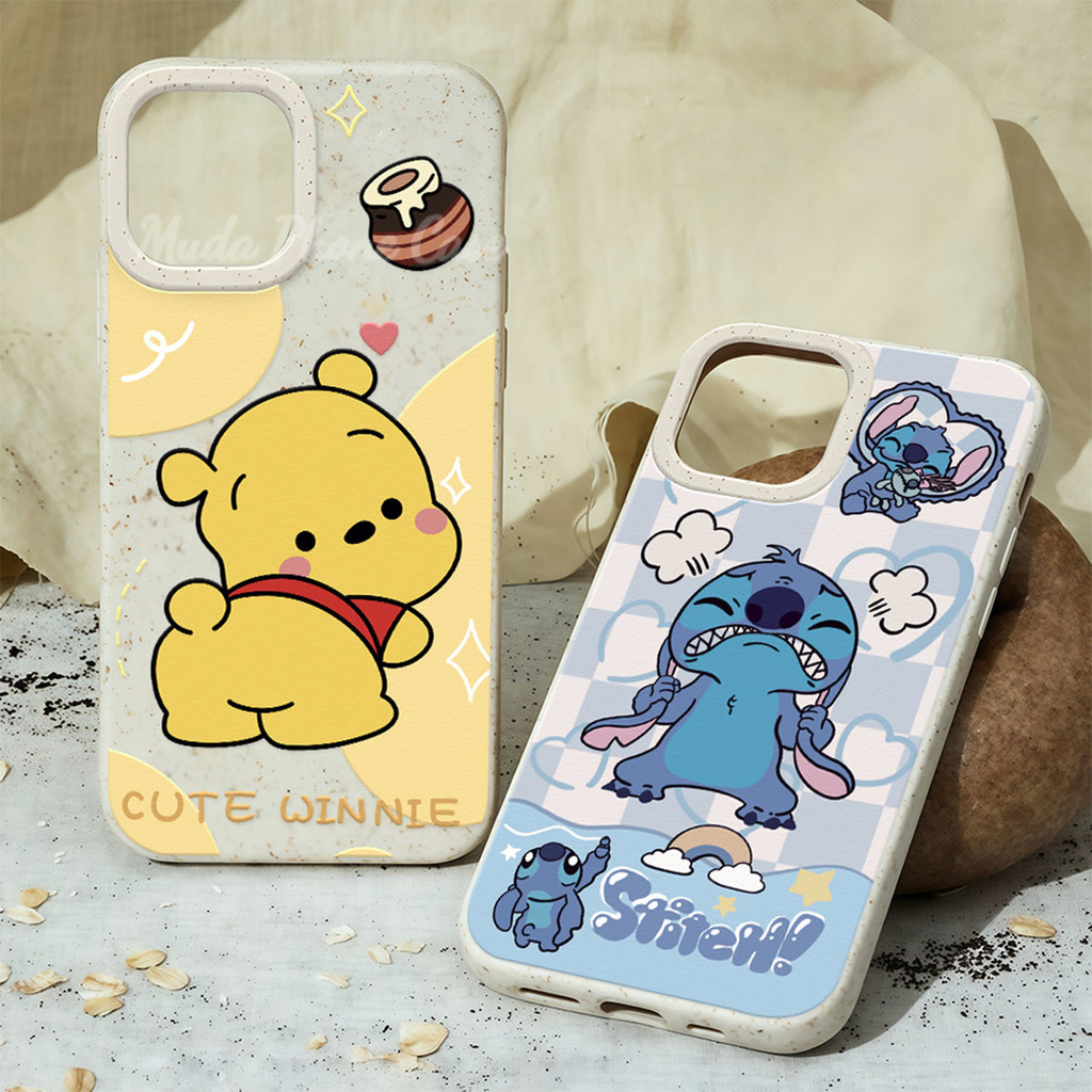 🔥MUDA🔥bear puppy ส่งจากไทย เคสโทรศัพท์มือถือนิ่ม เคสสําหรับไอโฟน iPhone 17 16 15 14 13 12 11Promax 7