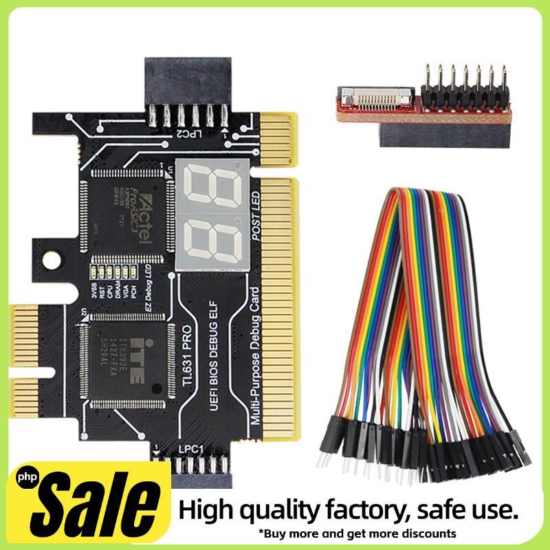 TL631 PRO แล็ปท็อป PCI Diagnose การ์ด PCI Diagnose การ์ดอุปกรณ์เสริม PC PCI-E สําหรับ MINI LPC เมนบอ