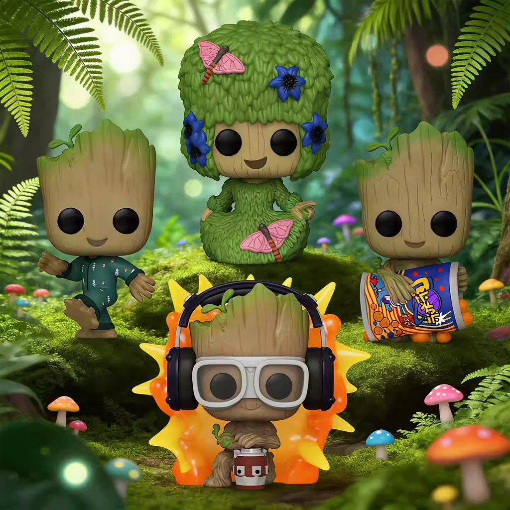 หุ่นจําลอง FunkoPOP Marvel Groot