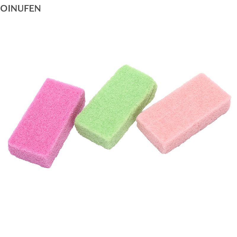 ONU หินภูเขาไฟฟองน้ํา Exfoliate Foot Care ลบ Hard Dead Skin Feet Rasp FEI