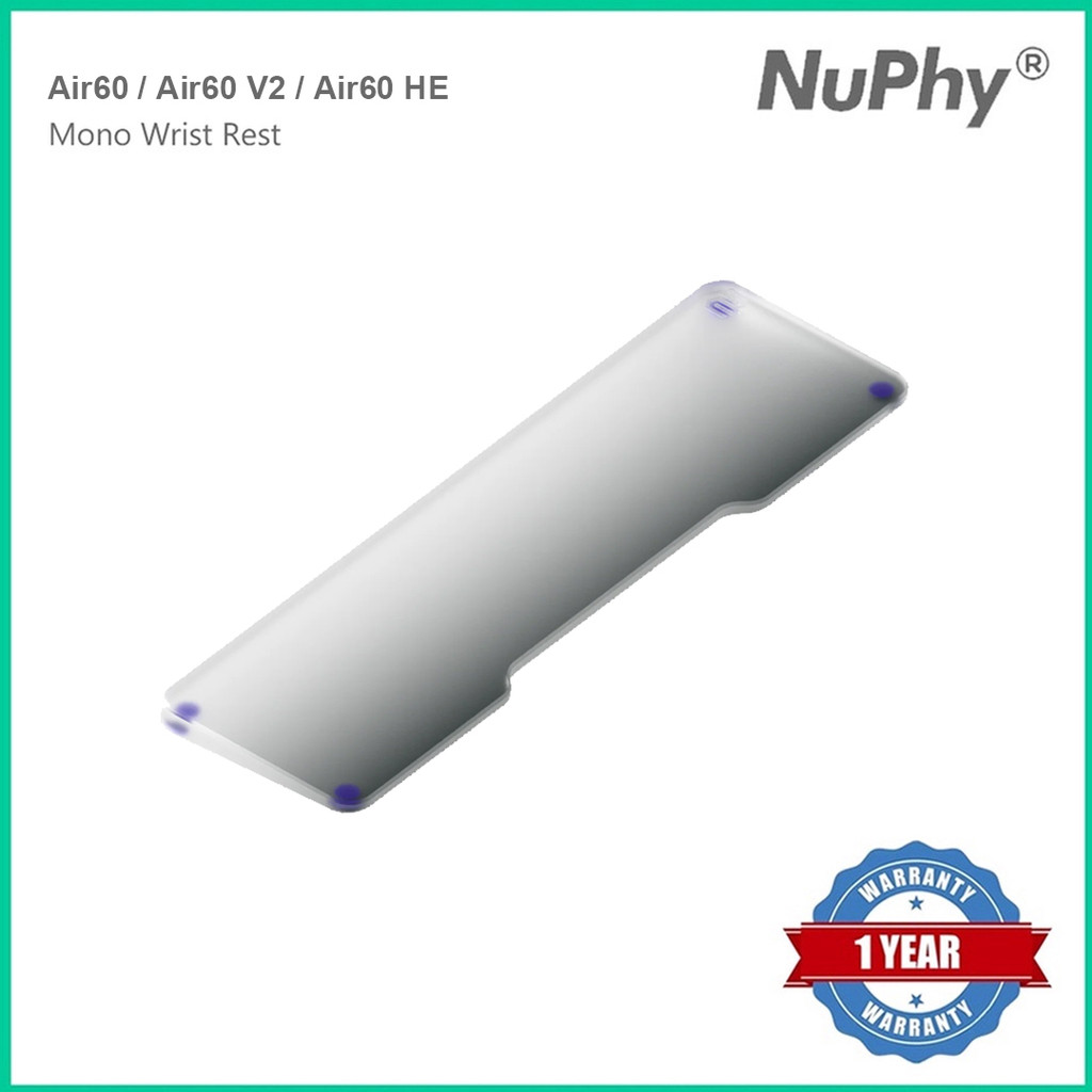 ที่วางข้อมือ NuPhy Mono สําหรับ Air60 / Air60 V2 / Air60 HE