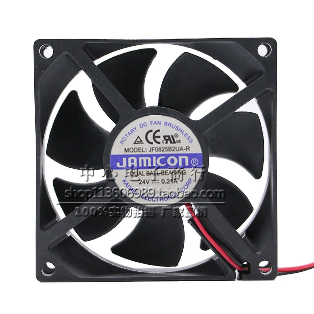 [หม้อน้ําขายร้อน] JAMICON 24V JF0825B2UA-R 0625B2SRPR KF0825B2HR-R พัดลม 8025