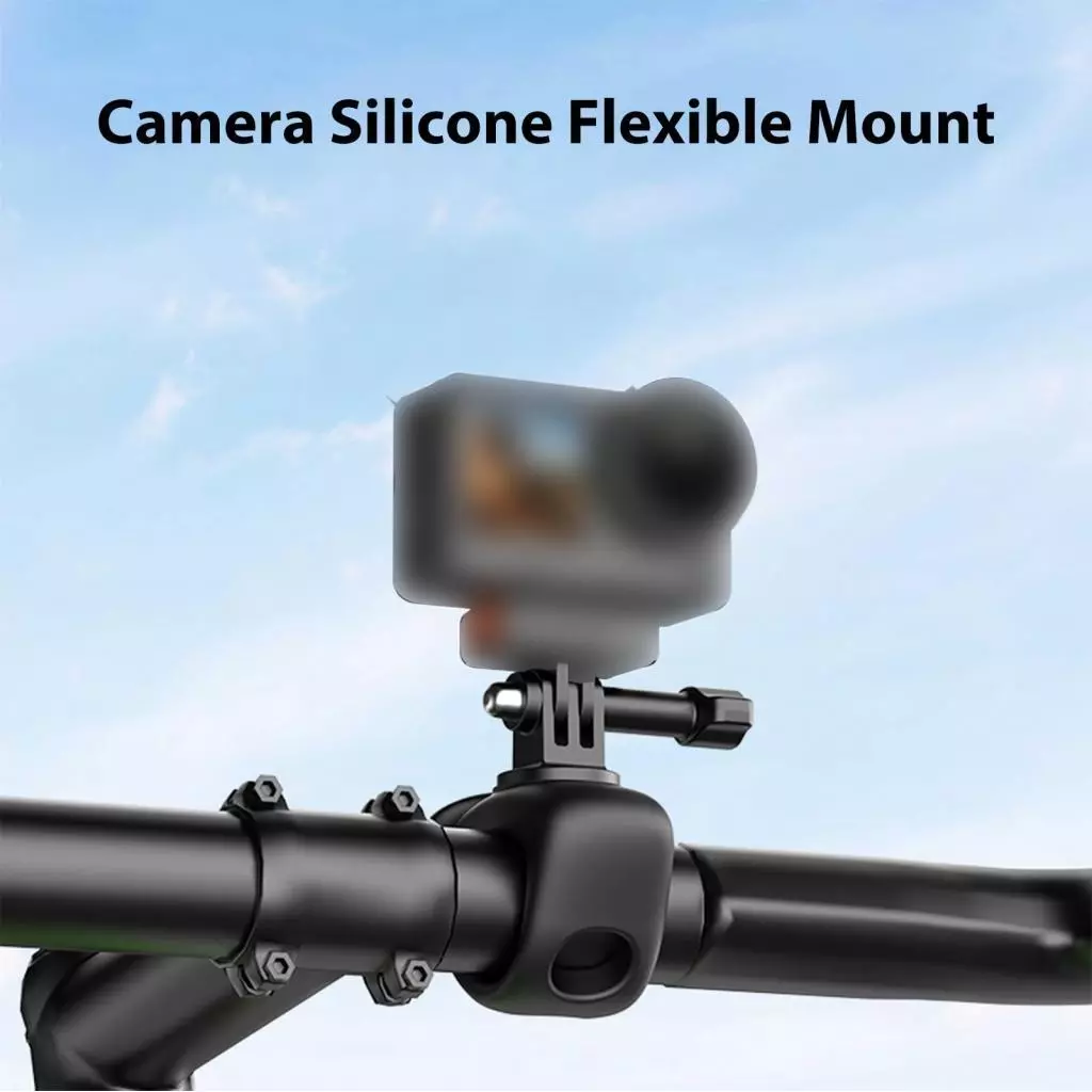 สายรัดซิลิโคนหมุน 360 องศา สำหรับ DJI Action / Insta360 Ace thumbnail 10