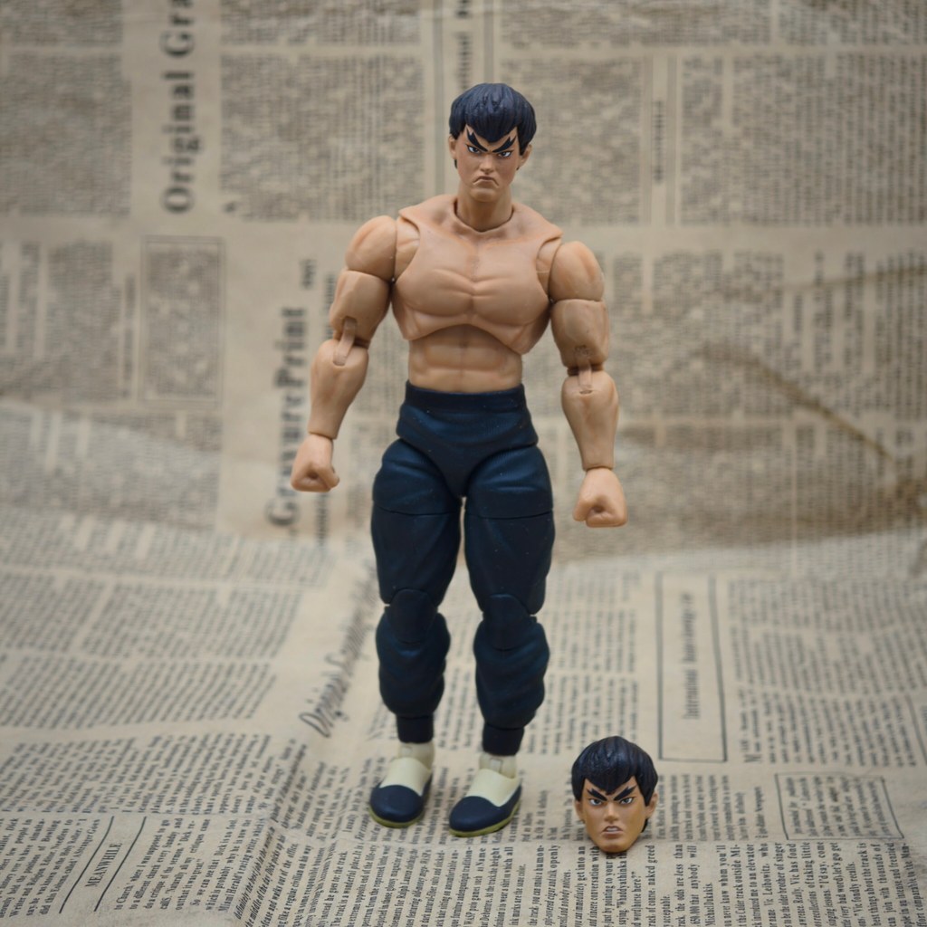 ของแท้สินค้าจํานวนมาก jada Street Fighter Bruce Lee Flying Dragon 20 ซม. 1: 12 Action Figure เครื่อง