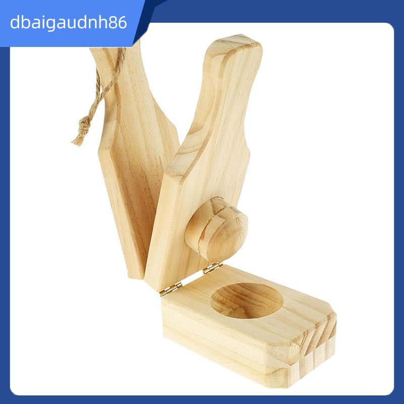 READY STOCK Wooden Tostonera Plantain Press Banana Smasher Maker Plantain Press Smasher Plantain Tos