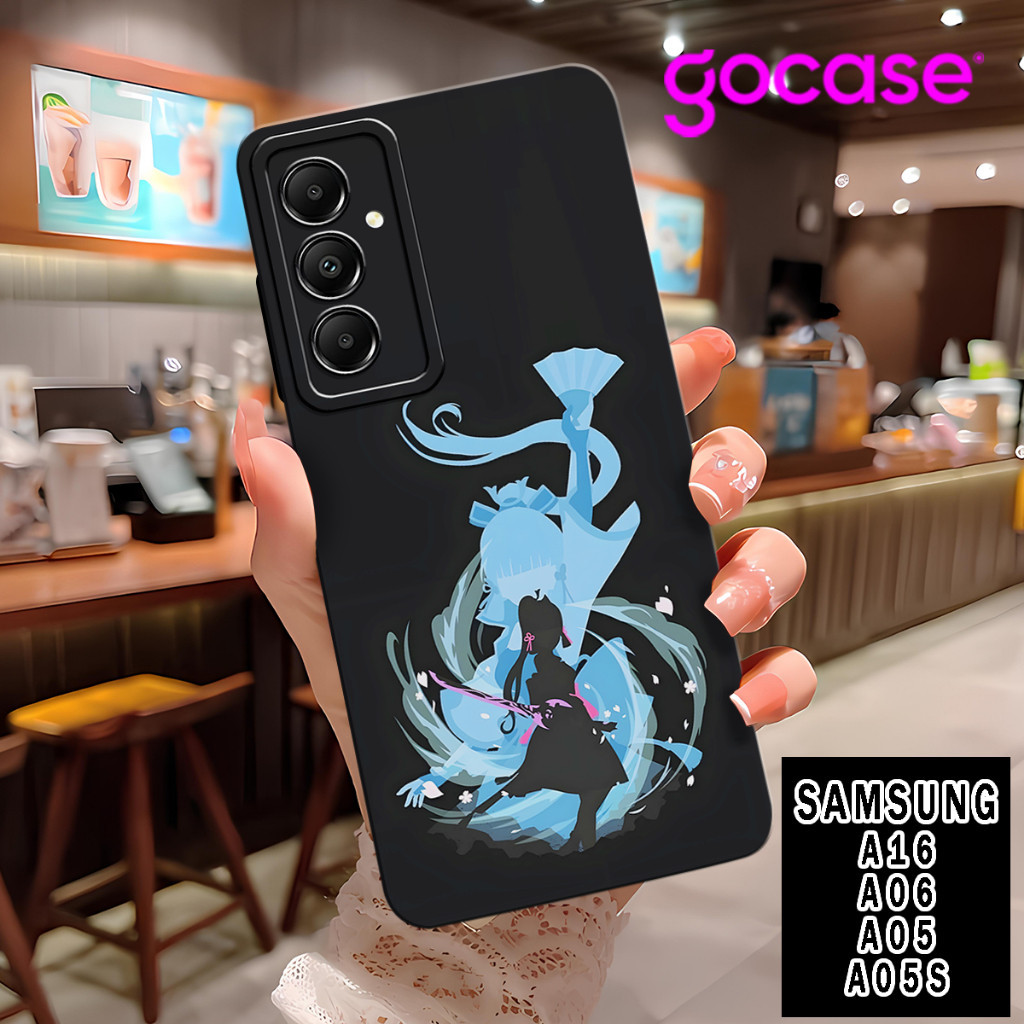 ( DTF 21 ) ยางยืดหยุ่น Softcase สําหรับ samsung a16 4g 5g l samsung a06 l samsung a05s a05 l ซิลิโคน