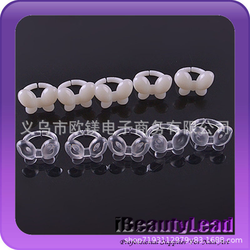 Spot Goods#Nail art ring color chart, butterfly ring color chart, finger ring color chart, color swa