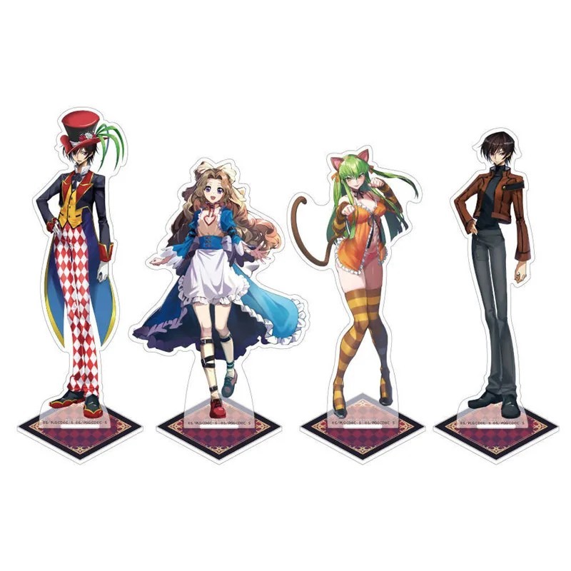 ลูลูซ ซี.ซี. Character Code Geass Standee Model. Suzuku Kalen mica อะคริลิคตกแต่งโต๊ะเรียนอะนิเมะตกแ