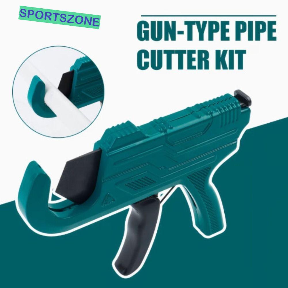 SPORTSZONE PP-R เครื่องมือตัดท่อ, ตัดเร็วความต้านทานท่อ PE ตัด, DIY Ergonomic Handle Heavy-Duty Deburring เครื่องมือเครื่องตัดท่อวงล้อตัดในครัวเรือน