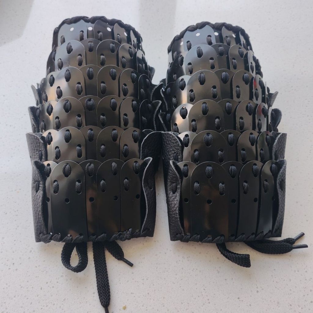 Lamellar armor arm guard Hanfu cosplay pair wear-resistant protective gear thickened