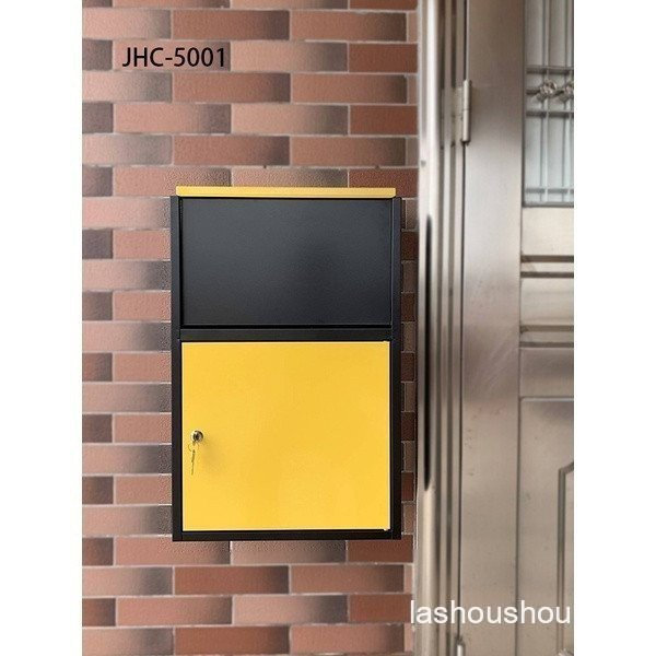 , JHC-5001 เหมาะสําหรับพื้นที่ขนาดเล็กแขวนผนังติดตั้งบ้าน Anti-Theft รับ Express กล่องพัสดุกล่องจดหม