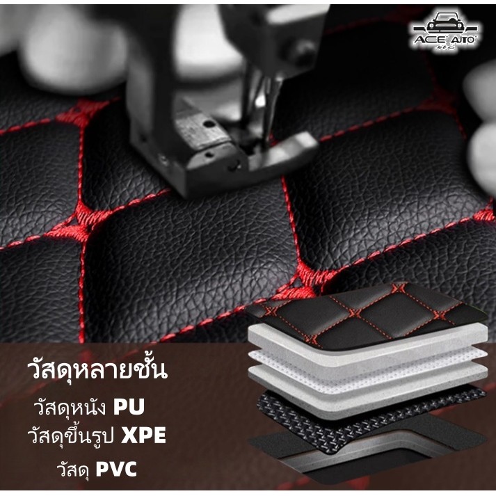【จัดส่งภายใน 2–3 วันค่ะ】HONDA HRV 2014-2025 พรม พรมดักฝุ่น พรมปูพื้น พรมกันลื่น พรมในรถยนต์ - รูปที่ 4