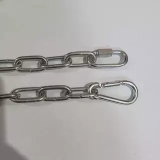 【COD】(โซ่หนา5มิล/ยาว2-4เมตร) โซ่หมา โซ่ชุปซิงค์(ขึ้นสนิมยาก) หนาแข็งแรงสำหรับสุนัขขนาดใหญ่มากๆ