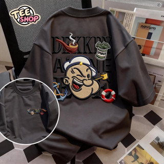 TEE·SHOP🍀 เสื้อยืด Oversize ลาย 'DEKKRY' สไตล์เกาหลี เท่ห์มา…