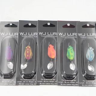 กบยาง WJ Lure mini เหยื่อกบยาง เหยื่อตกปลาช่อน ขนาด 3.5 เซน คุณภาพดีเยี่ยม