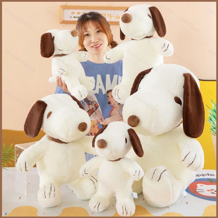 SY2 Peanuts Snoopy ตุ๊กตาผ้ากํามะหยี่น่ารักยัดไส้ของเล่นตุ๊กตาสําหรับเด็กผู้หญิง YS2