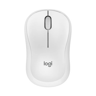 LOGITECH เมาส์ไร้สาย เมาส์บลูทูธ รุ่น M240 สีขาว