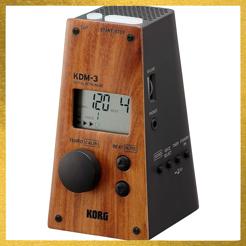 KORG KDM-3 Metronome - Versatile Practice Tool for Individuals, Ensembles, and More - Loud Volume, 1