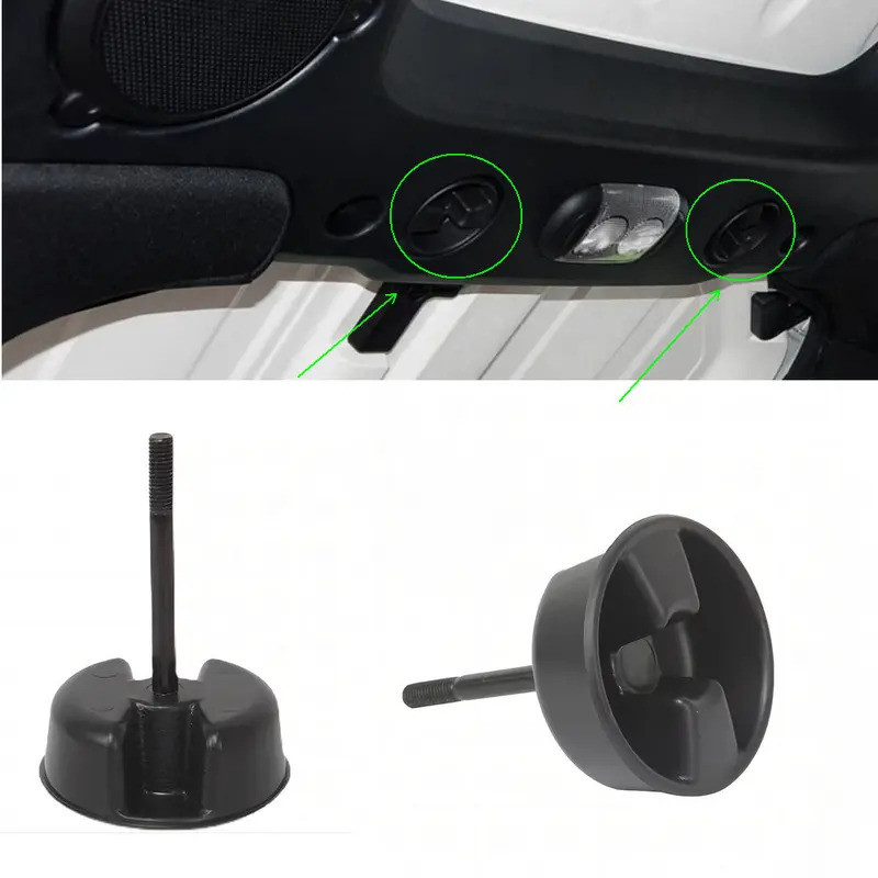 ใช้ได้กับ Wrangler 2007-2017 สกรูหลังคา หลังคาแข็ง เพิง น็อตใหญ่ น็อตยึดเพดาน 1CJ57DX9AD--**