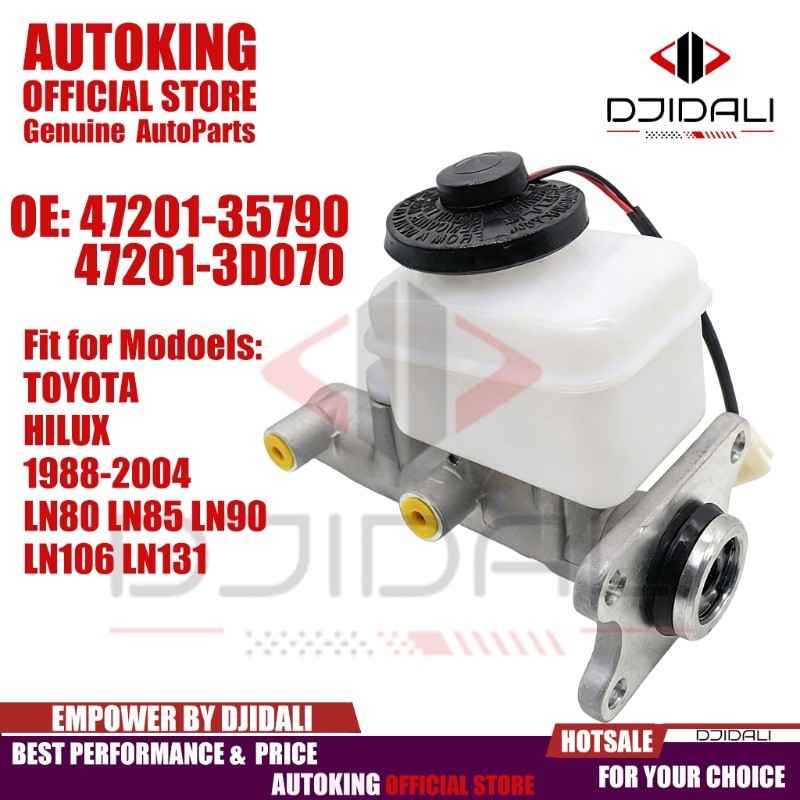 แม่ปั๊มเบรกสําหรับTOYOTA HILUX 1988-2004 LN80 LN85 LN90 LN106 LN131 47201-35790 47201-3D070