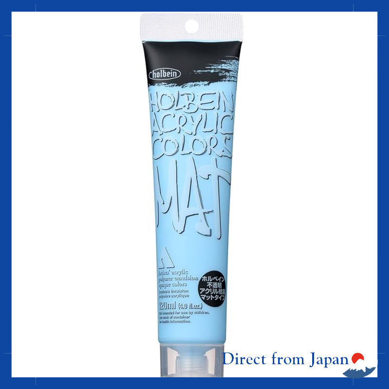 Holbein Opaque Acrylic Paint, Matte Type M003, 110ml Vermilion Hue  
Holbein Opaque Acrylic Paint, M