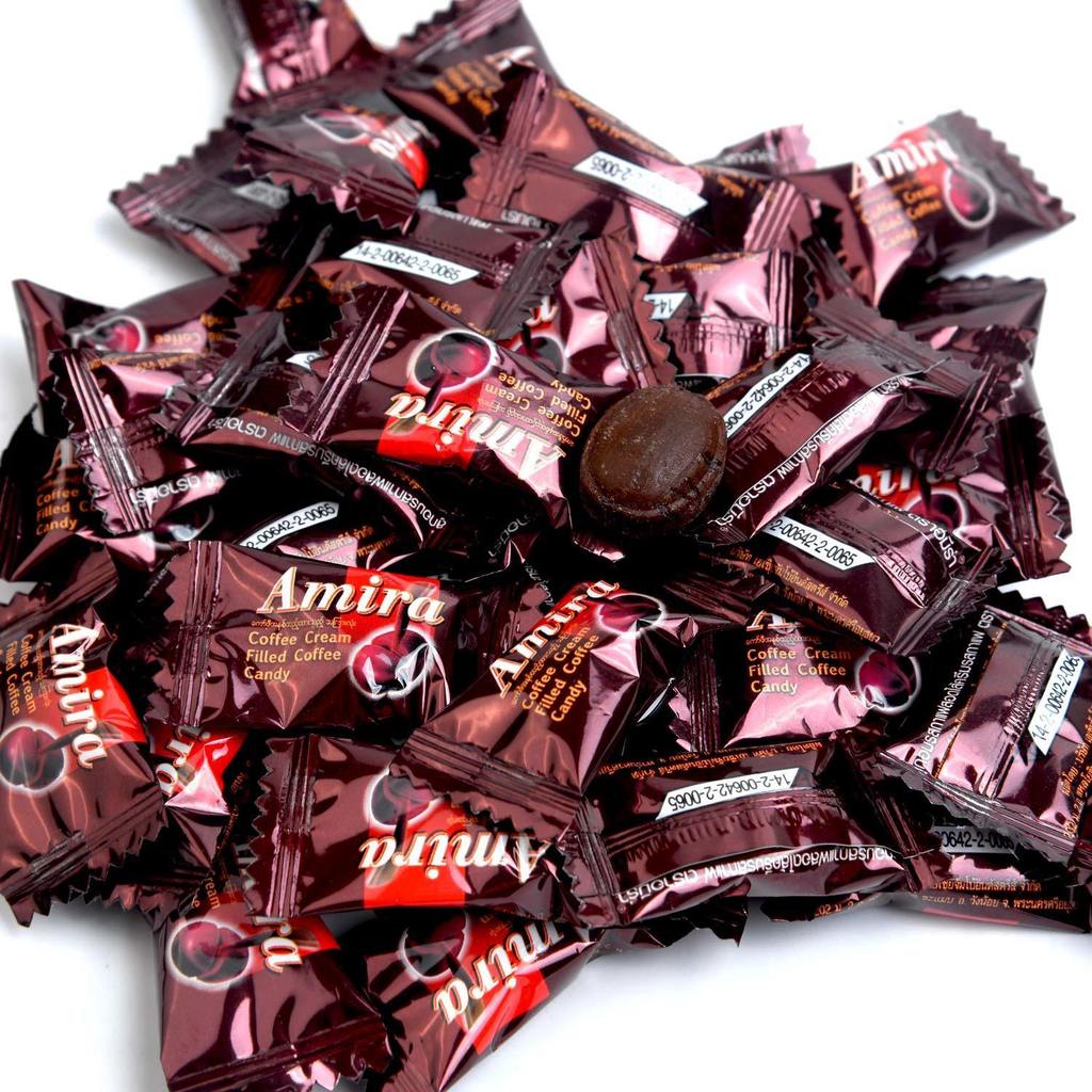 Coffee Happy Coffee Hard Candy 0g0 Candy Snacks Sandwich Candy Refreshing Snacks Specialty amira Can