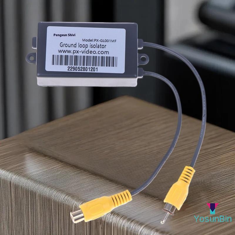 YosunBin] Video Isolator Monitoring Video Interfection AV Video Filter กําจัดเม็ดแนวนอนปัจจุบันที่แข