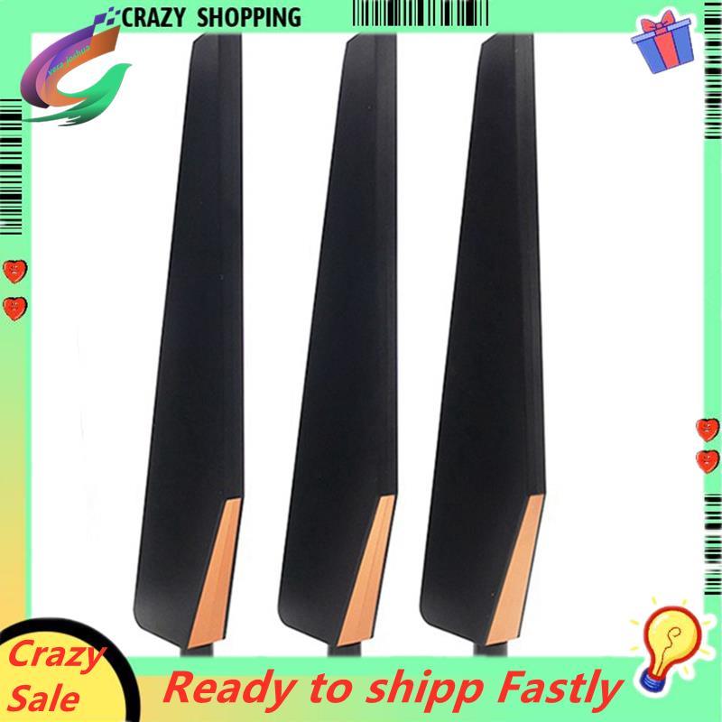 3 ชิ้นสําหรับ GT-AC5300 เราเตอร์ไร้สายการ์ดเครือข่ายไร้สาย AP เสาอากาศ SMA เสาอากาศรอบทิศทางความถี่ค