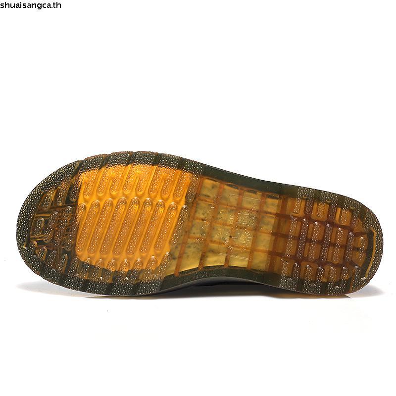 Hush Puppies ผู้ชายรองเท้าข้อเท้ารองเท้า High Cut รองเท้าหนังรองเท้าสําหรับชาย Martin รองเท้าผู้ชายร