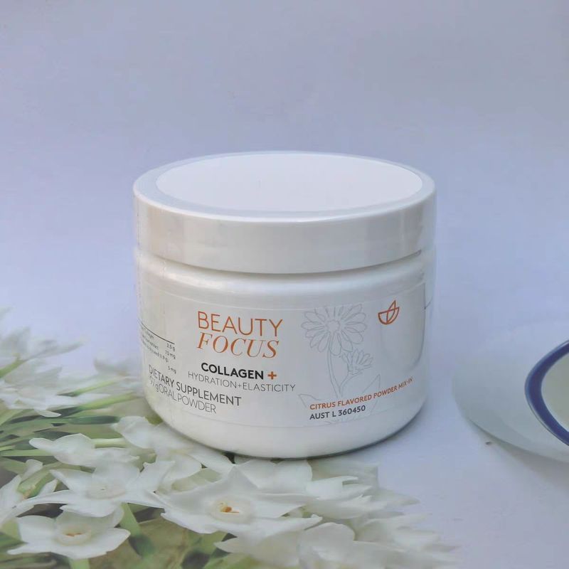 สหรัฐอเมริการุซินคอลลาเจนเปปไทด์น้ําแสงเครื่องดื่มอาหารเสริมคอลลาเจนผิวยืดหยุ่นรสส้มออสเตรเลียรุ่นเด