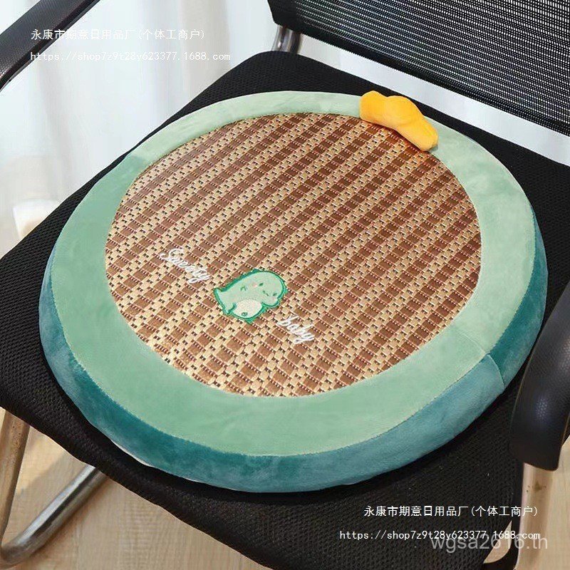 อยู่ประจําเสื่อเย็นที่ถอดออกได้ล้างทําความสะอาดได้เบาะที่นั่งรอบเบาะเก้าอี้ฤดูร้อนก้นเบาะสํานักงานไม