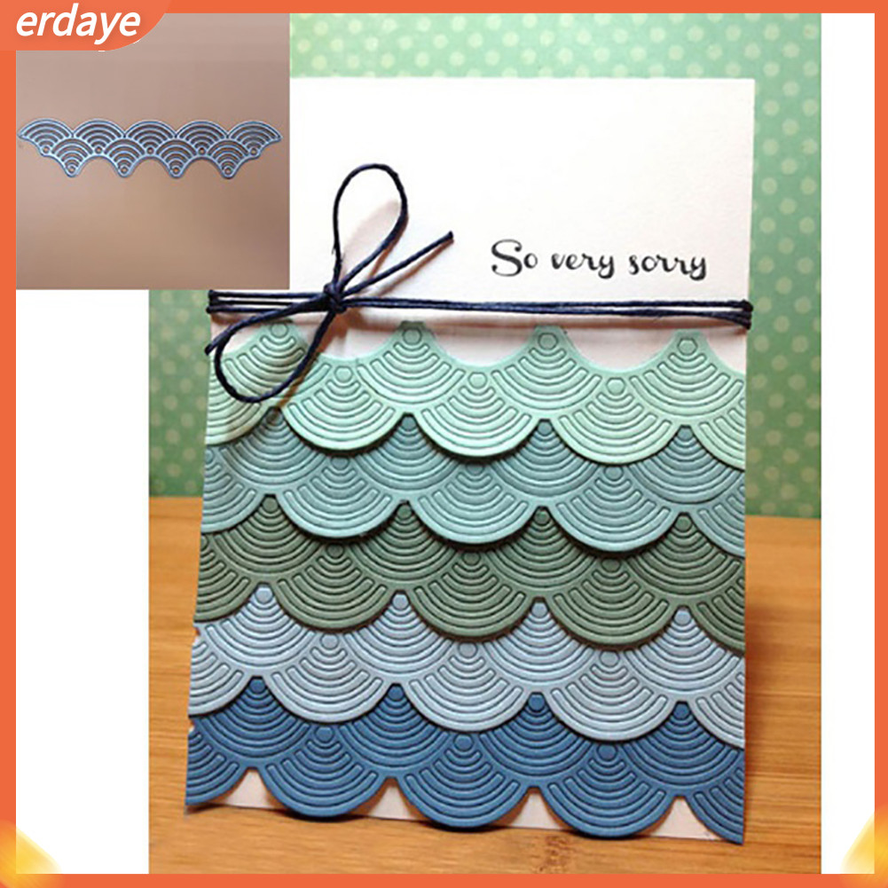แม่แบบโลหะตัดกระดาษ รูปใบไม้ สําหรับตกแต่งสมุดภาพ DIY