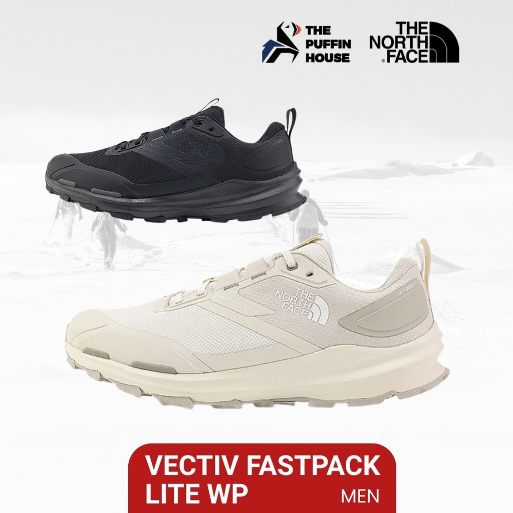 THE NORTH FACE รองเท้าเดินป่า ข้อสั้น กันน้ำ สำหรับผู้ชาย รุ่น M VECTIV FASTPACK LITE WP