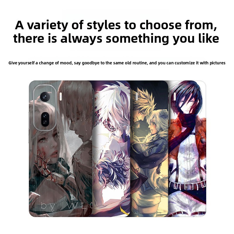 สําหรับ Vivo iQOO Neo10, Neo10 Pro Full Coverage Matte Color Film อะนิเมะส่วนบุคคลฟิล์มป้องกัน