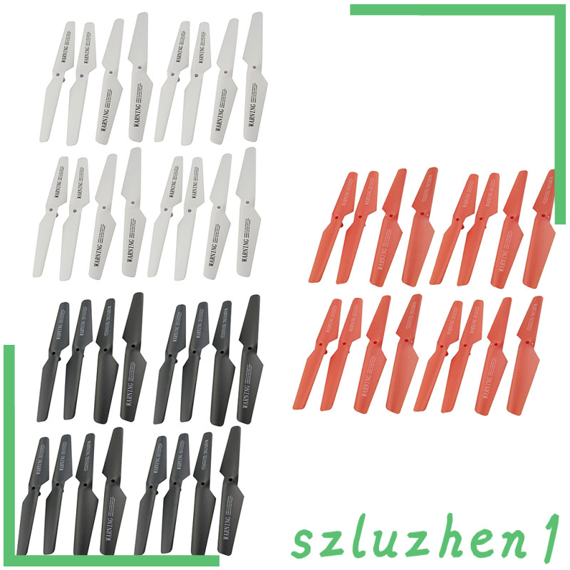 [Szluzhen1] ใบพัดใบพัด 16 ชิ้นสําหรับ Syma X5C X5SW X5SC X55 Drone อะไหล่